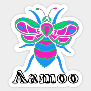 Polysexual Aamoo (Bee) Sticker